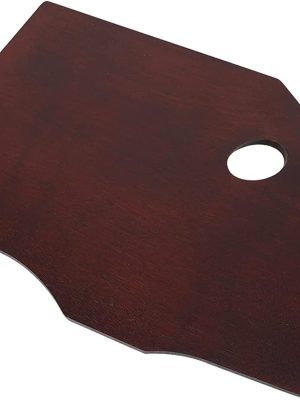 Ergonomic Wooden Palette for Oil Painting 16 * 12 inch - Artist Mixing Painting Palette for Acrylic Watercolor Painting Art Walnut Palette with Reduced Weight (Rectangular 30 x 40 cm)