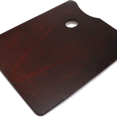 Wooden Palette, Oil Painting Palette Square Wooden Gouache Color Seal Oil Painting Palette Palette