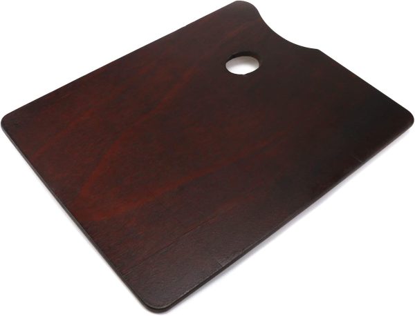 Wooden Palette, Oil Painting Palette Square Wooden Gouache Color Seal Oil Painting Palette Palette