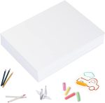 9"x12" Sketching Drawing Paper for Kids Toddlers Art Craft Supplies, White Paper for Coloring Doodle 200 Sheets