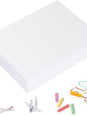 9"x12" Sketching Drawing Paper for Kids Toddlers Art Craft Supplies, White Paper for Coloring Doodle 200 Sheets