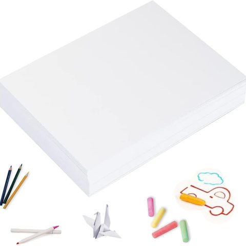 9"x12" Sketching Drawing Paper for Kids Toddlers Art Craft Supplies, White Paper for Coloring Doodle 200 Sheets