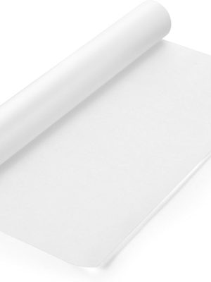 Tracing Paper Roll 17in x 25yd, White Trace Paper Pattern Paper Translucent Tracing Paper for Sewing, Drawing, Sketching, Gift Wrapping
