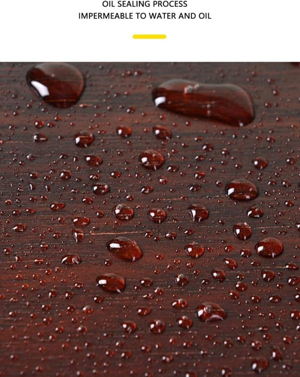 Oval Walnut Wooden Paint Palette 20*16 inch - Artist Oil Painting Palette Oval Walnut Palette for Acrylic Watercolor Oil Paintss 40*50
